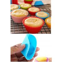 6 Adet Yıkanabilir Mini Tırtıklı Muffin Kalıbı- Ribanalı Kek-Cupcake- Renkli Hamur Işi Kabı