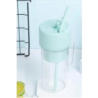 Şarjlı Taşınabilir Pipetli Bardak Blender 420 ML Smoothie Milkshake Meyve Mama Karıştırıcı Mikser