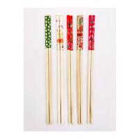 Bambu Chopstick Çubuk Yemek Çubuğu Yıkanabilir Tekrar Kullanılabilir (3 Çift- 6 Adet )